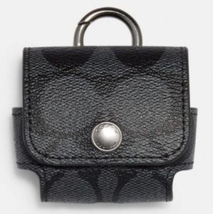 Coach AirPod Pro signature case holder